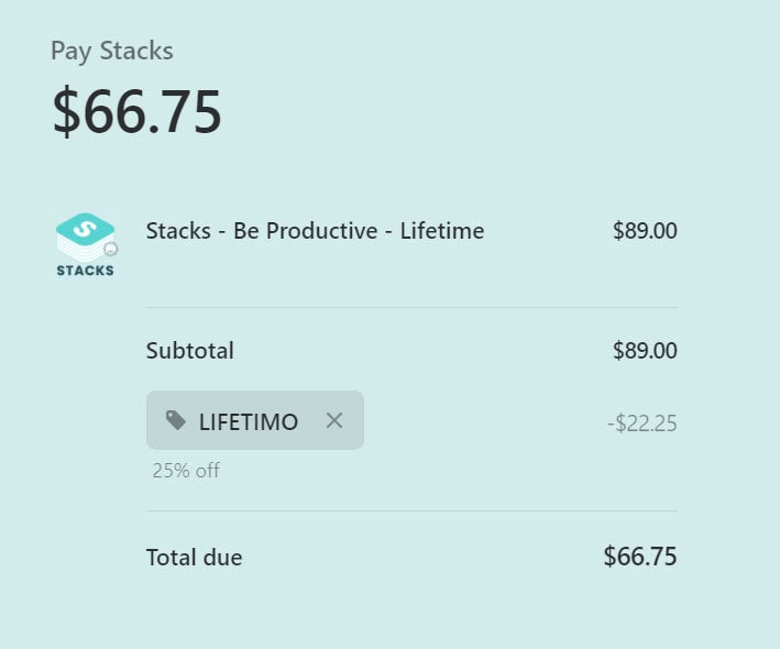Stacks lifetime deal image 3