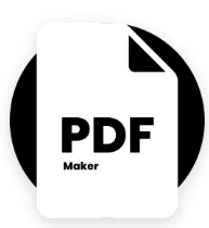 The pdf maker lifetime deal logo