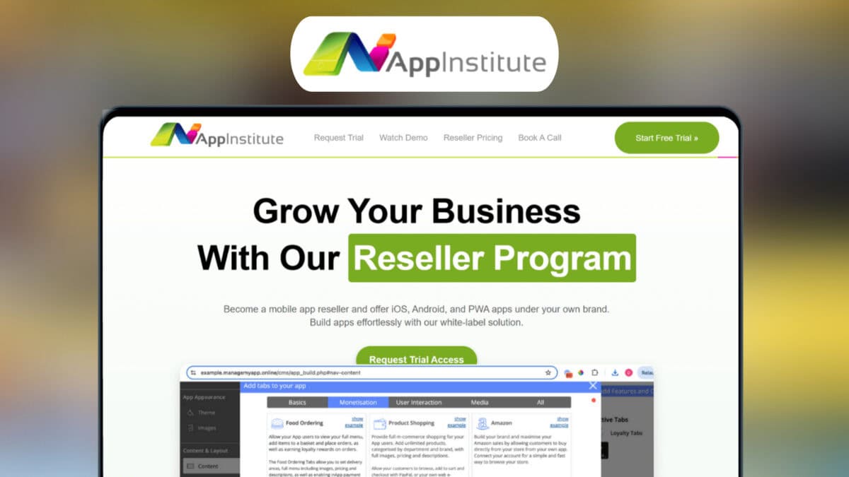 Appinstitute reseller lifetime deal image