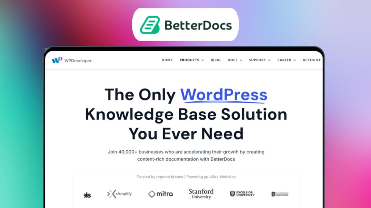 Betterdocs lifetime deal image