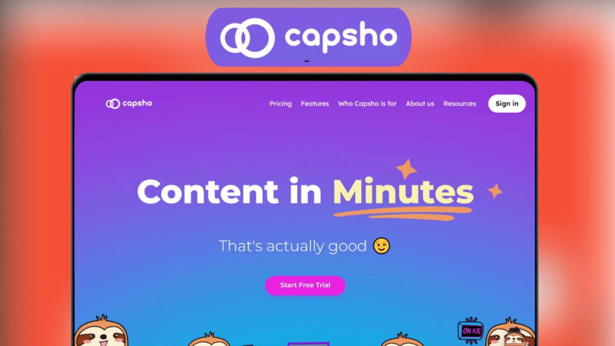 Capsho lifetime deal image
