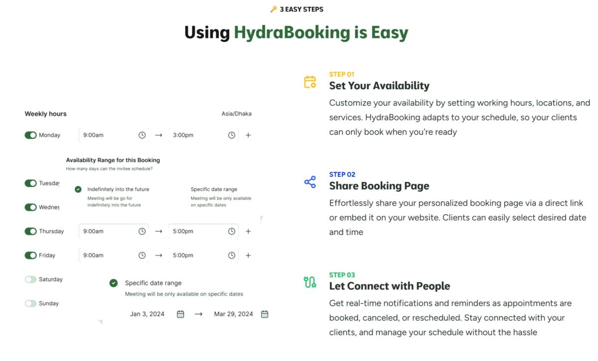 Hydrabooking lifetime bundle deal image 4