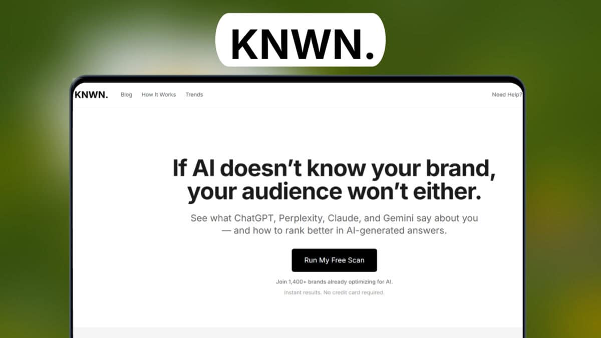 Knwn lifetime deal image