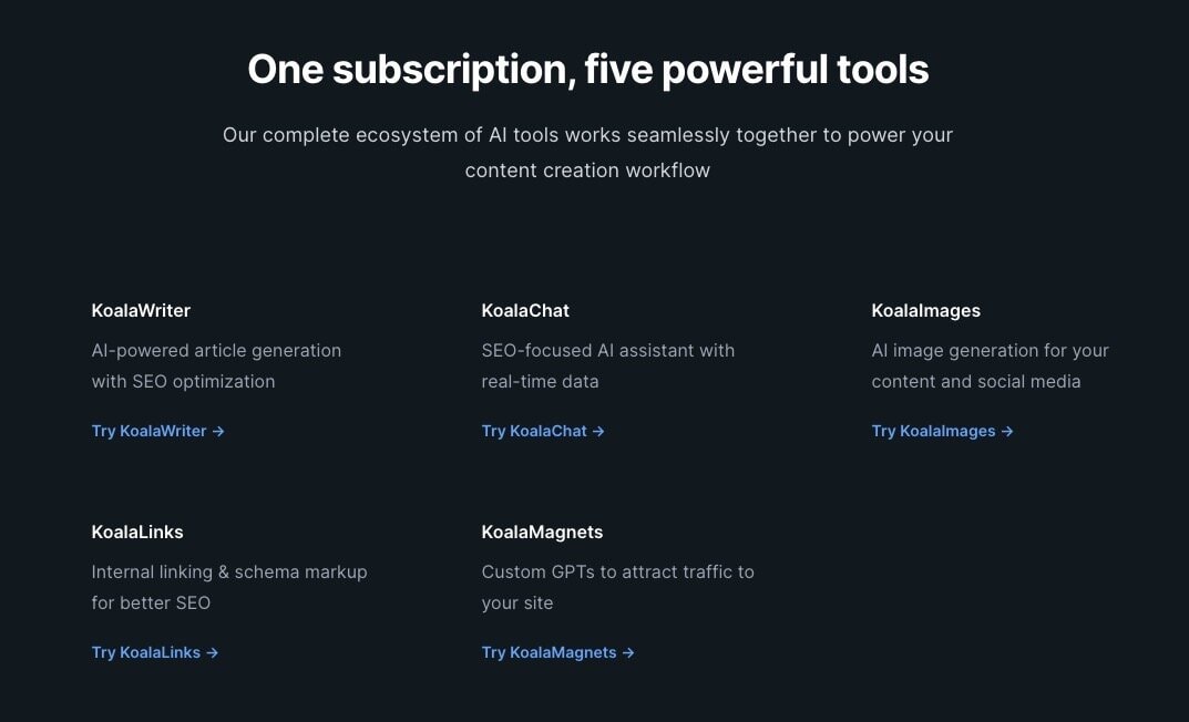 Koala ai one subscription