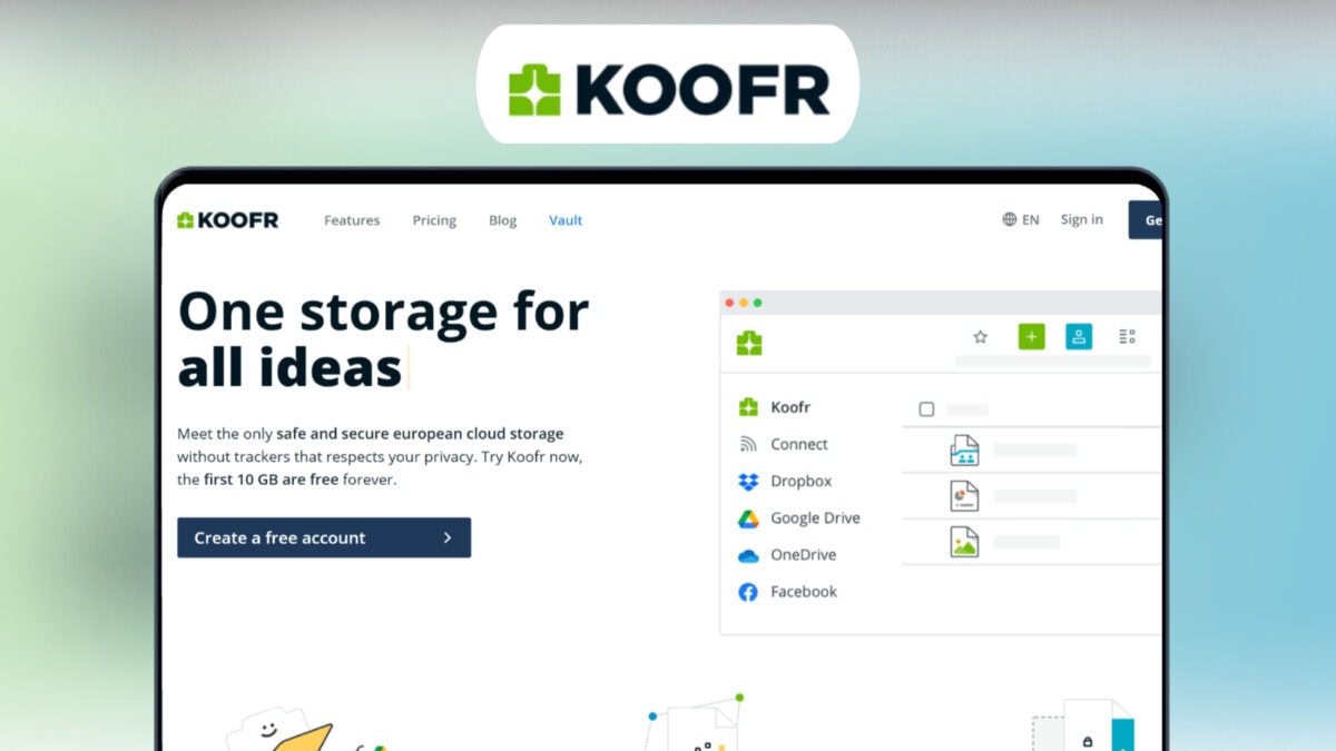 Koofr Cloud Storage Lifetime Deal