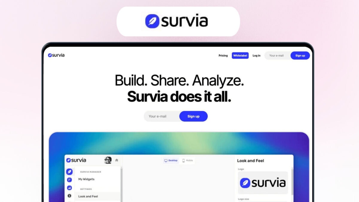 Survia lifetime deal featured image