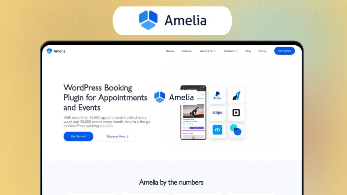 Wp amelia lifetime deal featured image