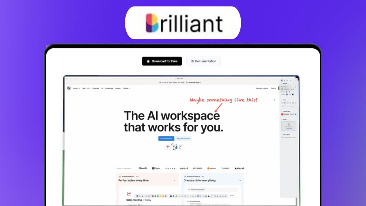 Brilliant Design (prev. Bananotate) is now Free | Annotate & Explain Without Switching Apps