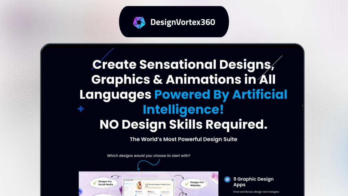 Designvortex360 lifetime deal featured image