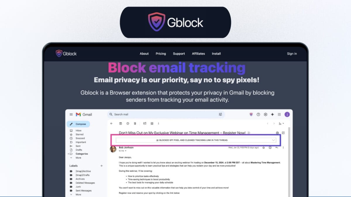Gblock lifetime deal featured image
