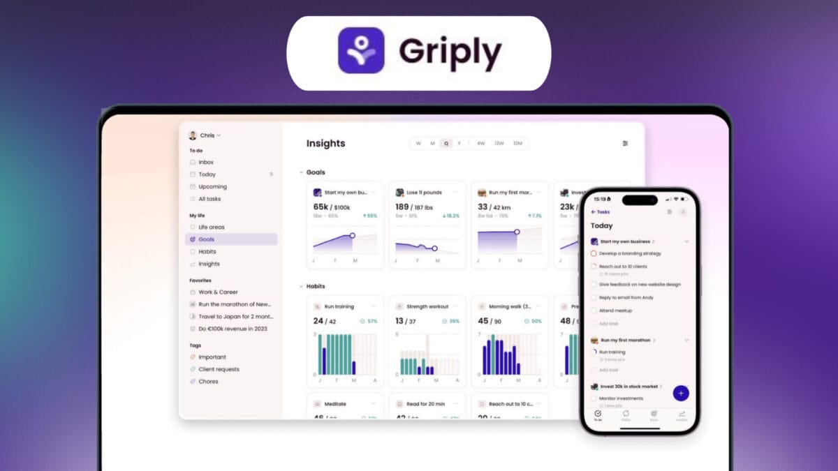 Griply lifetime deal image