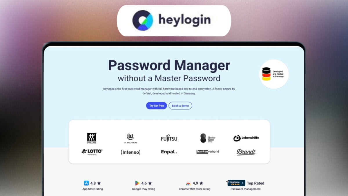 Heylogin lifetime deal image