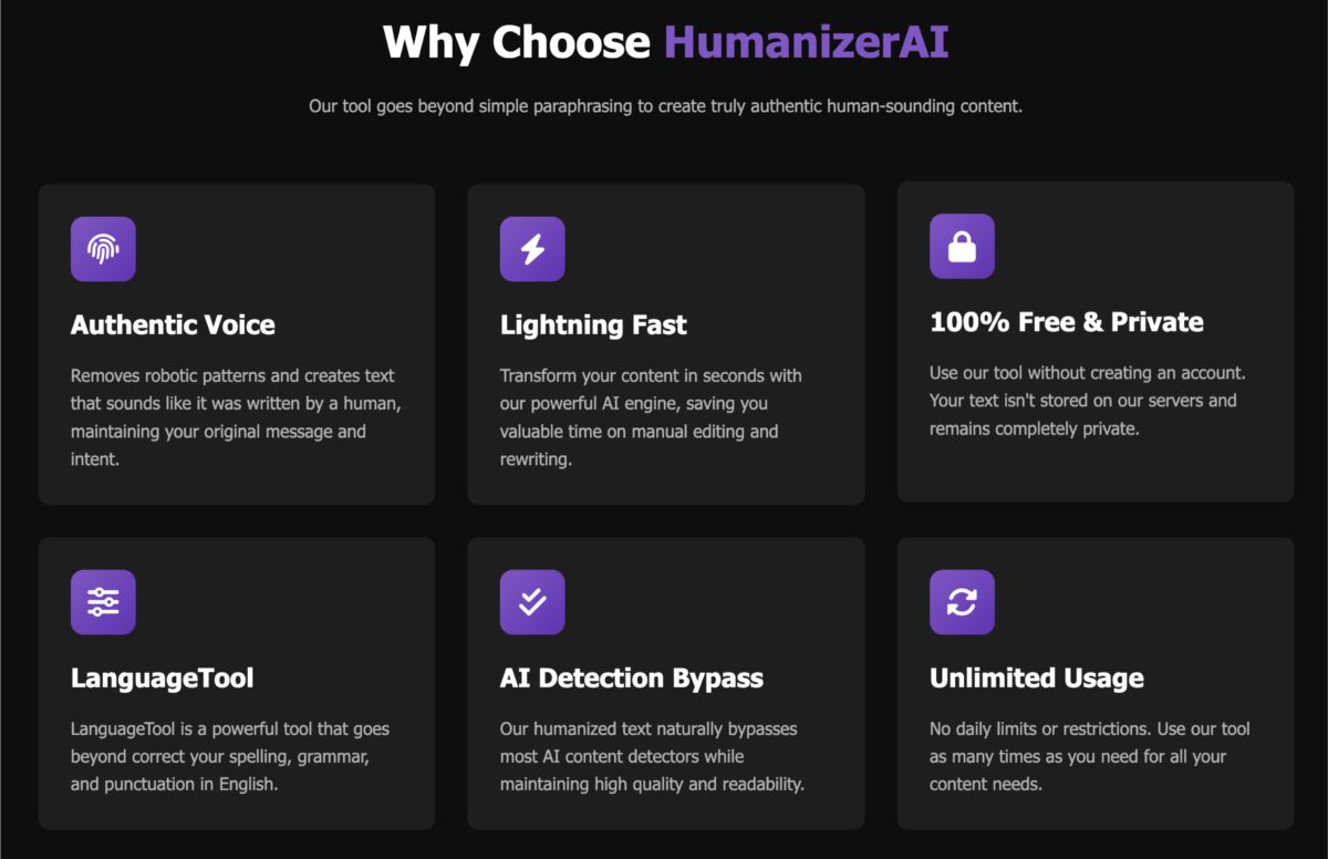 Humanizerai lifetime deal features