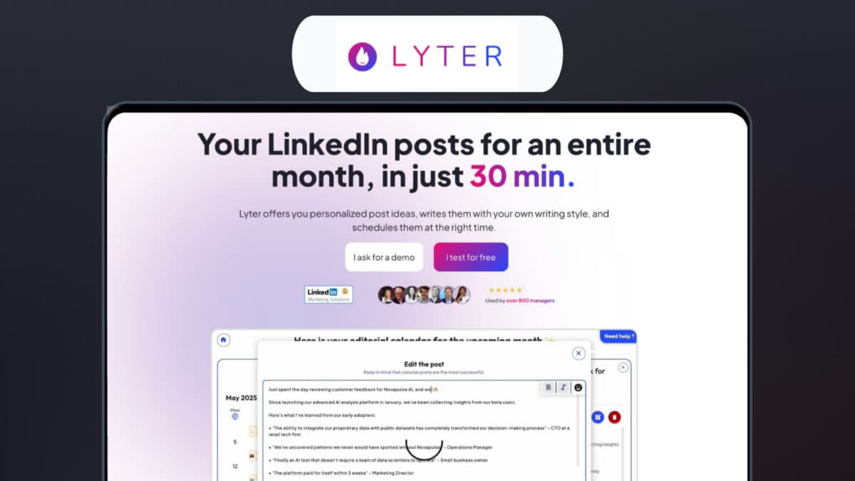 Lyter lifetime deal featured image