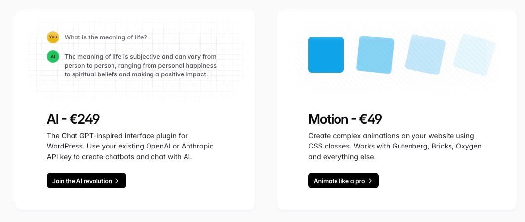 Sleekwp ai and sleek motion