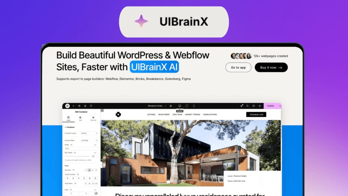Softlite uibrainx lifetime deal image