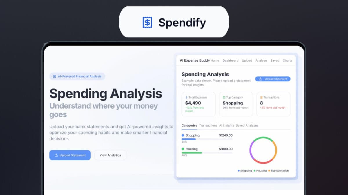 Spendify lifetime deal featured image