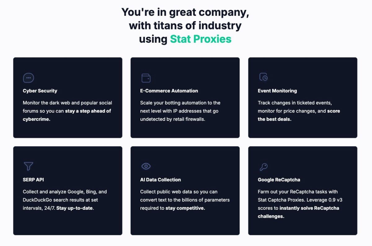 Stat proxes is awesome
