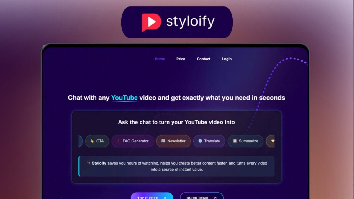 Styloify lifetime deal featured image
