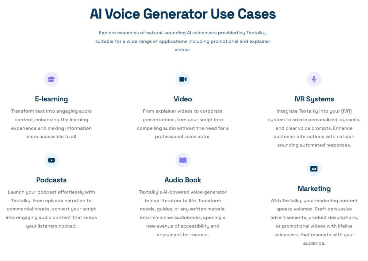 Textalky ai features