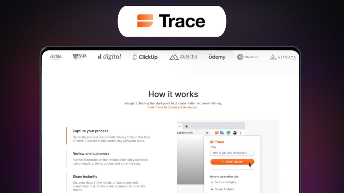 Trace lifetime deal featured image