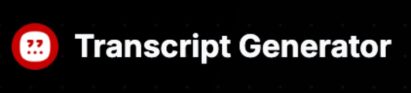 Transcript generator lifetime deal logo