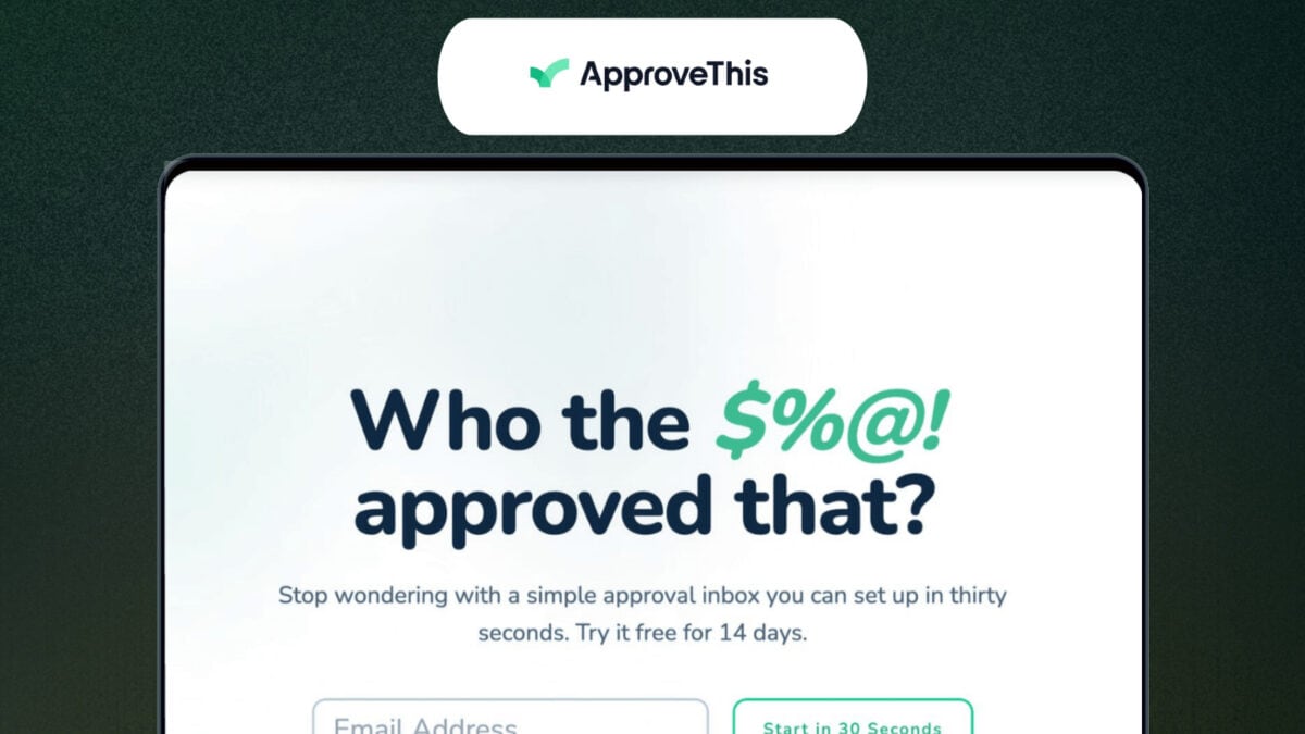 Approvethis lifetime deal featured image