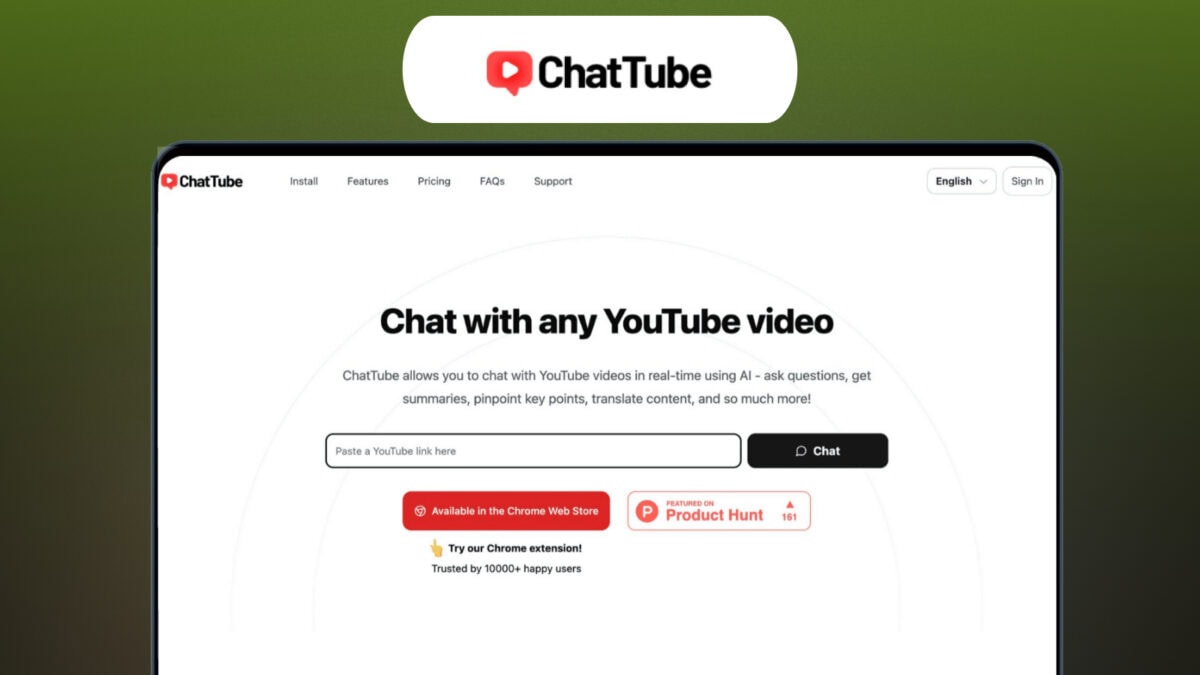 Chattube lifetime deal featured image