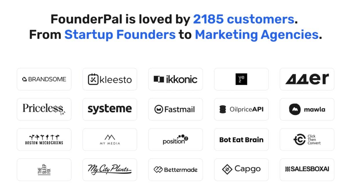 Founderpal features
