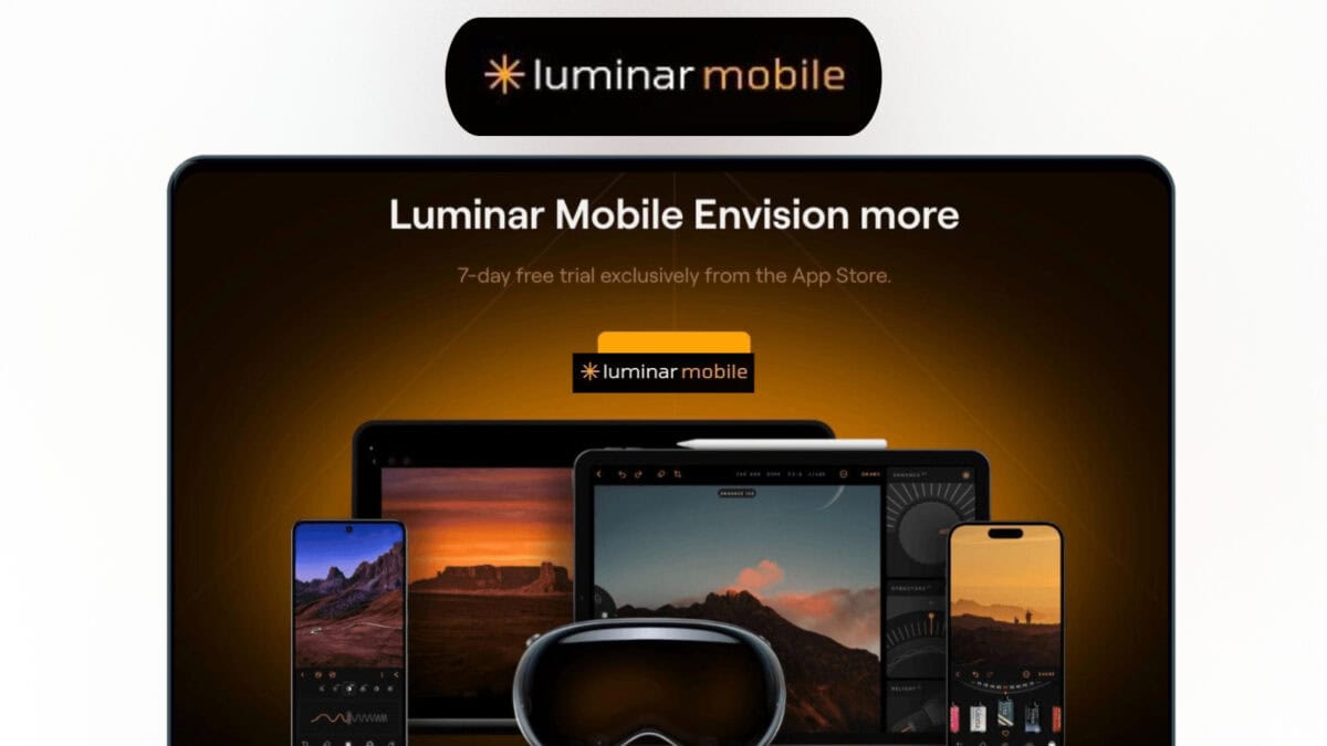 Luminar mobile ai image