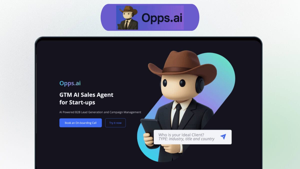 Opps.ai Lifetime Deal | AI-Powered Outbound Sales Tool
