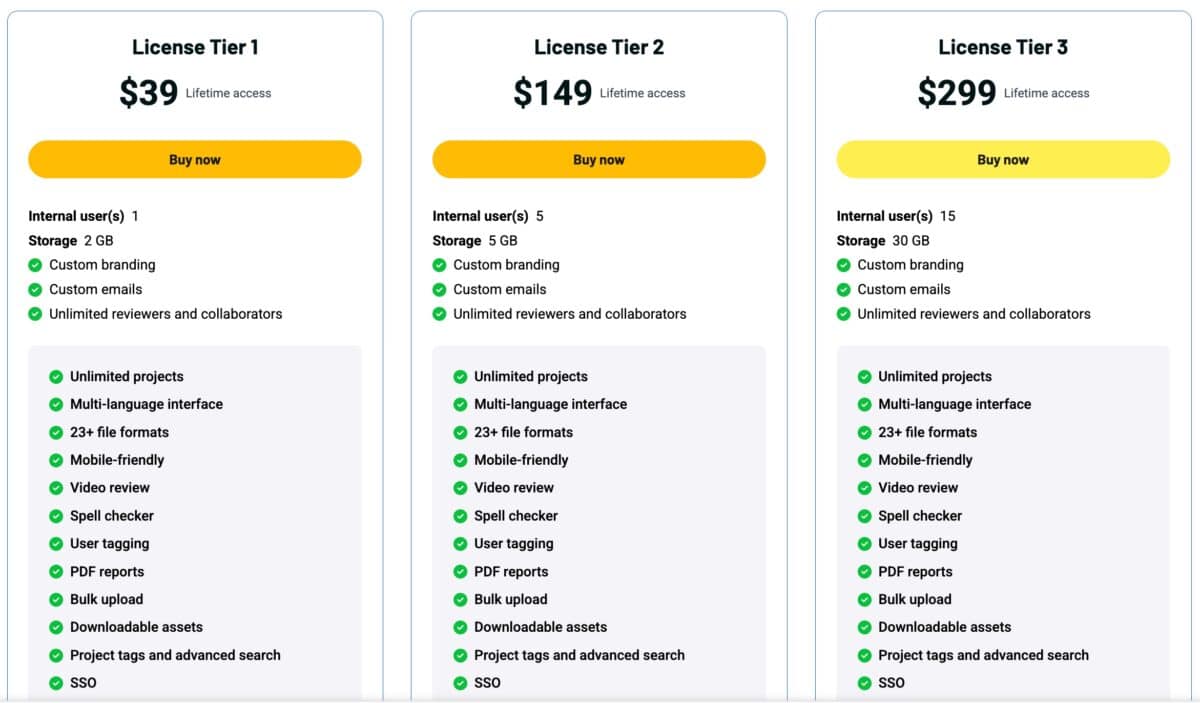 Approval studio lifetime deal pricing