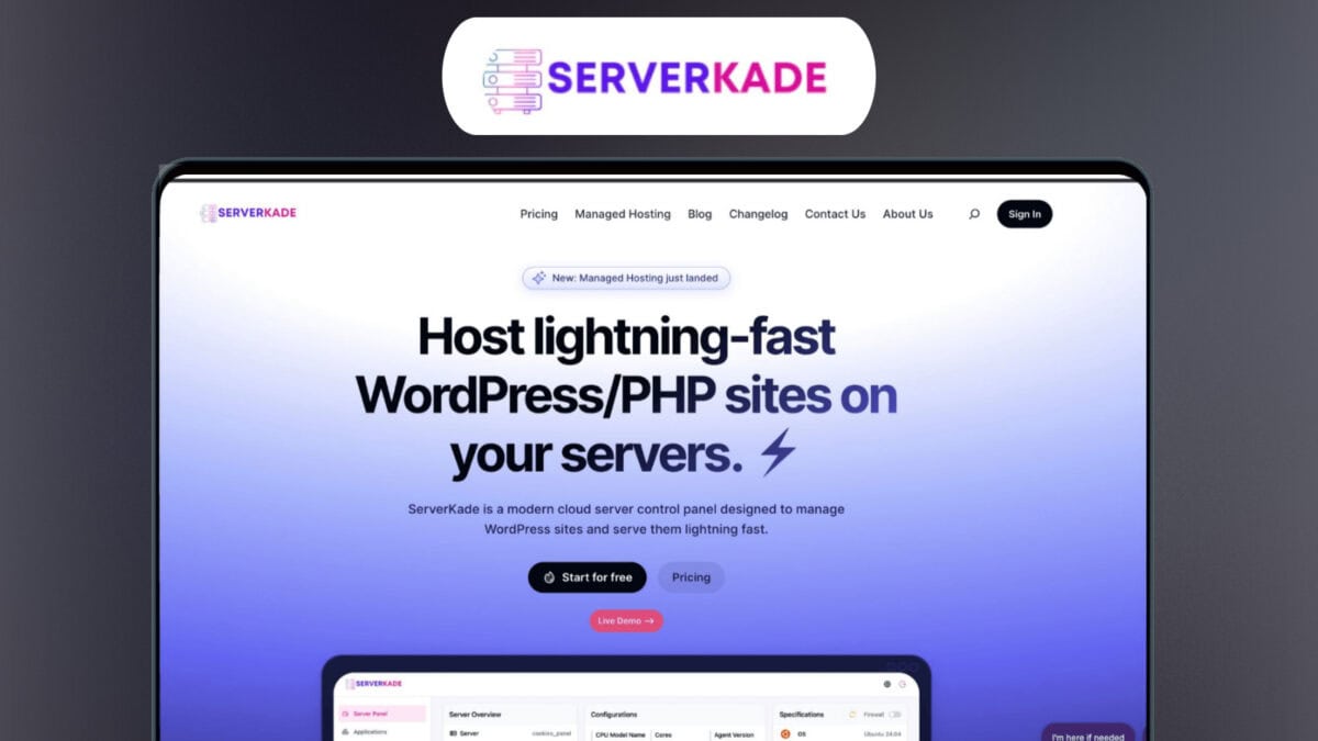 Serverkade lifetime deal featured image