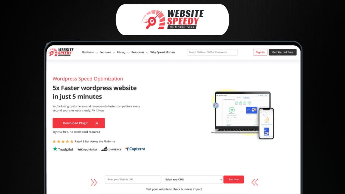 Website speedy lifetime deal featured image