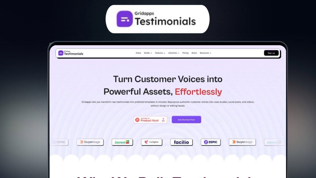 Gridapps testimonials image