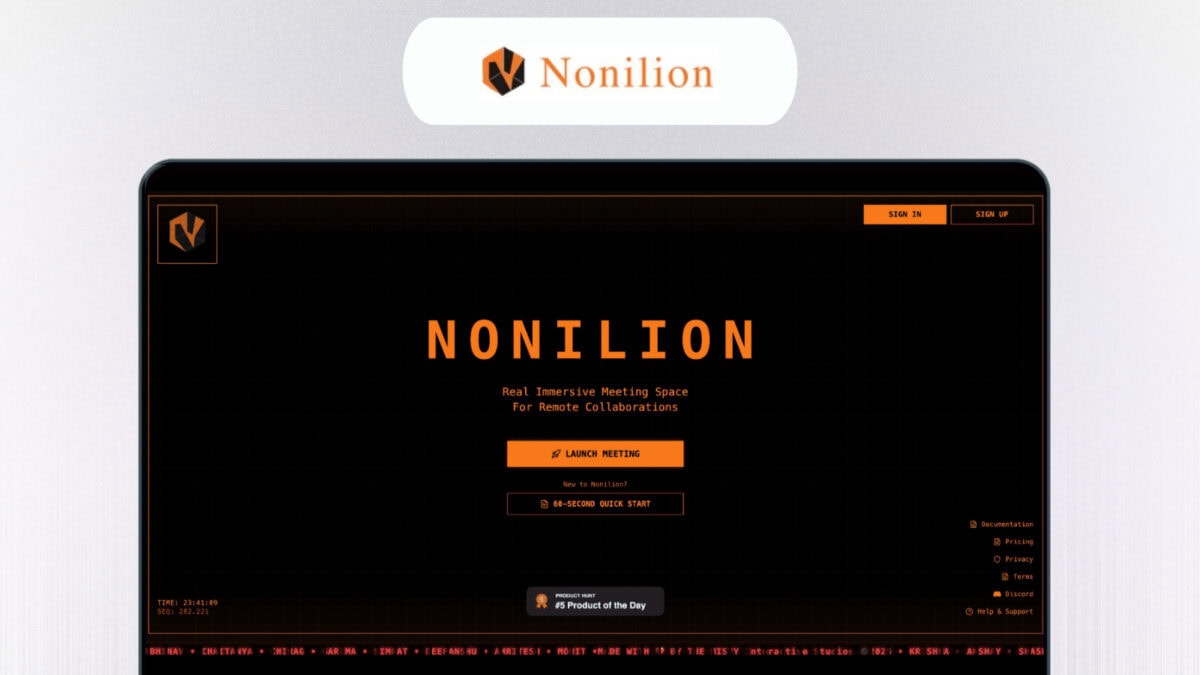 Nonilion Lifetime Deal | Transform Remote Workspaces with Fun