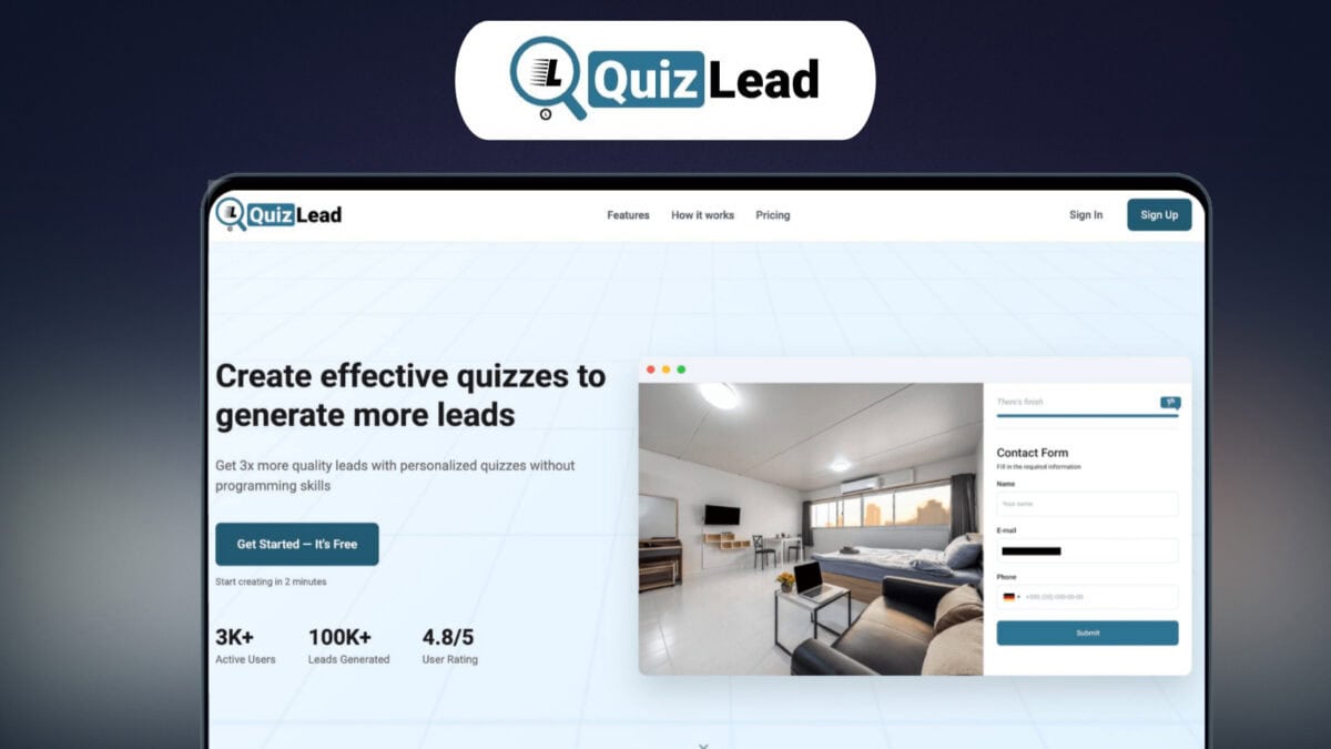 QuizLead Lifetime Deal | Boost Lead Conversions