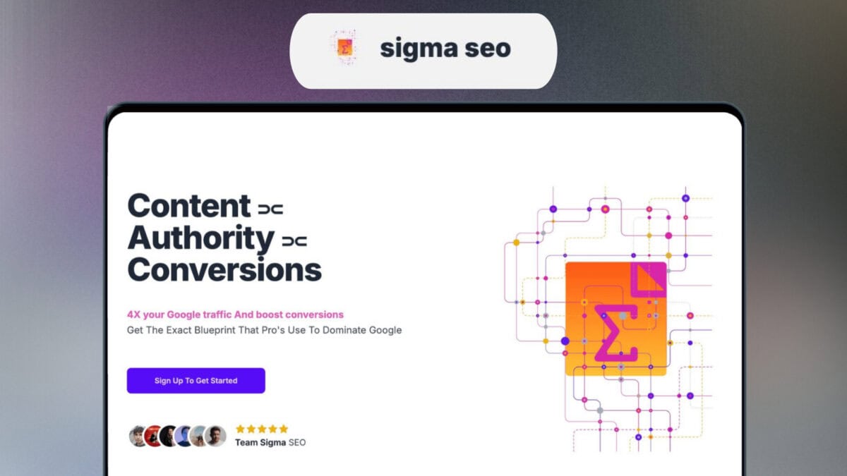 Sigma SEO Lifetime Deal | Humanized AI Content