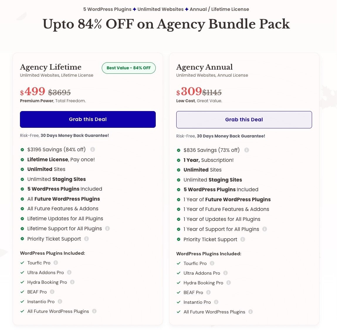 Themefic agency plan