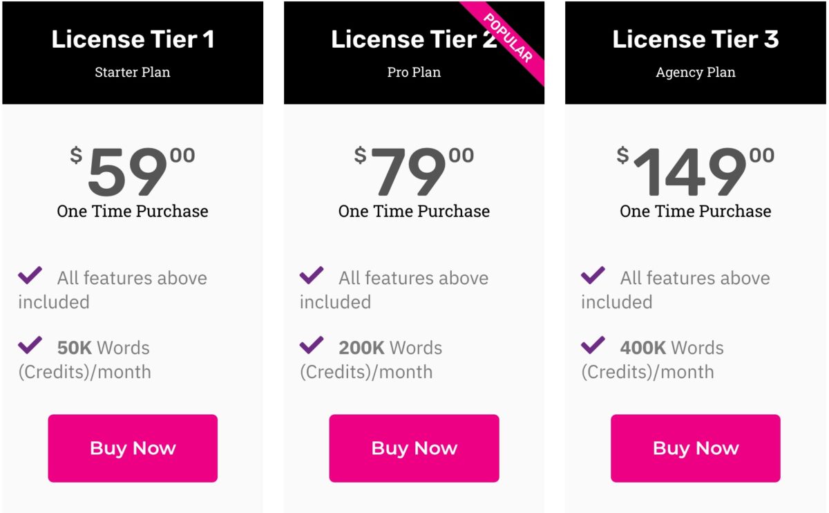 AIDetectPlus lifetime deal pricing plans