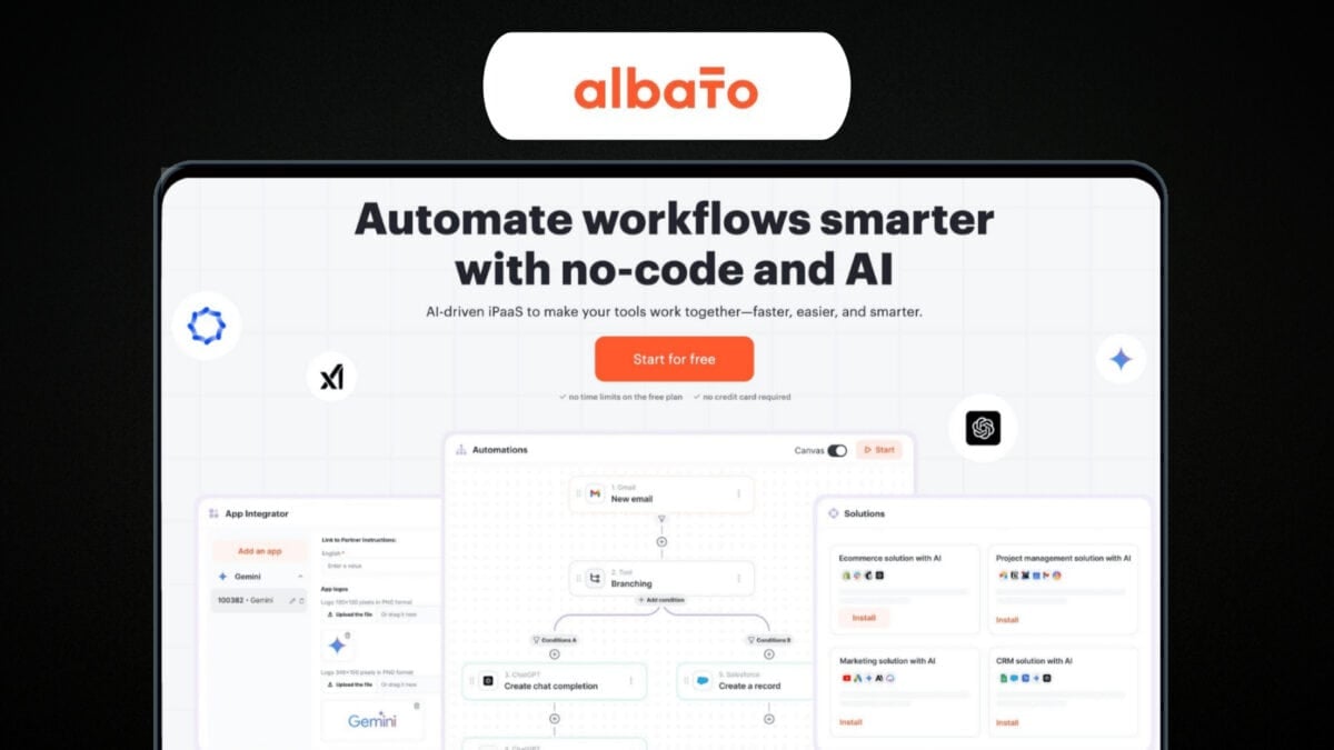 Albato Lifetime Deal | No-Code Automation Platform!