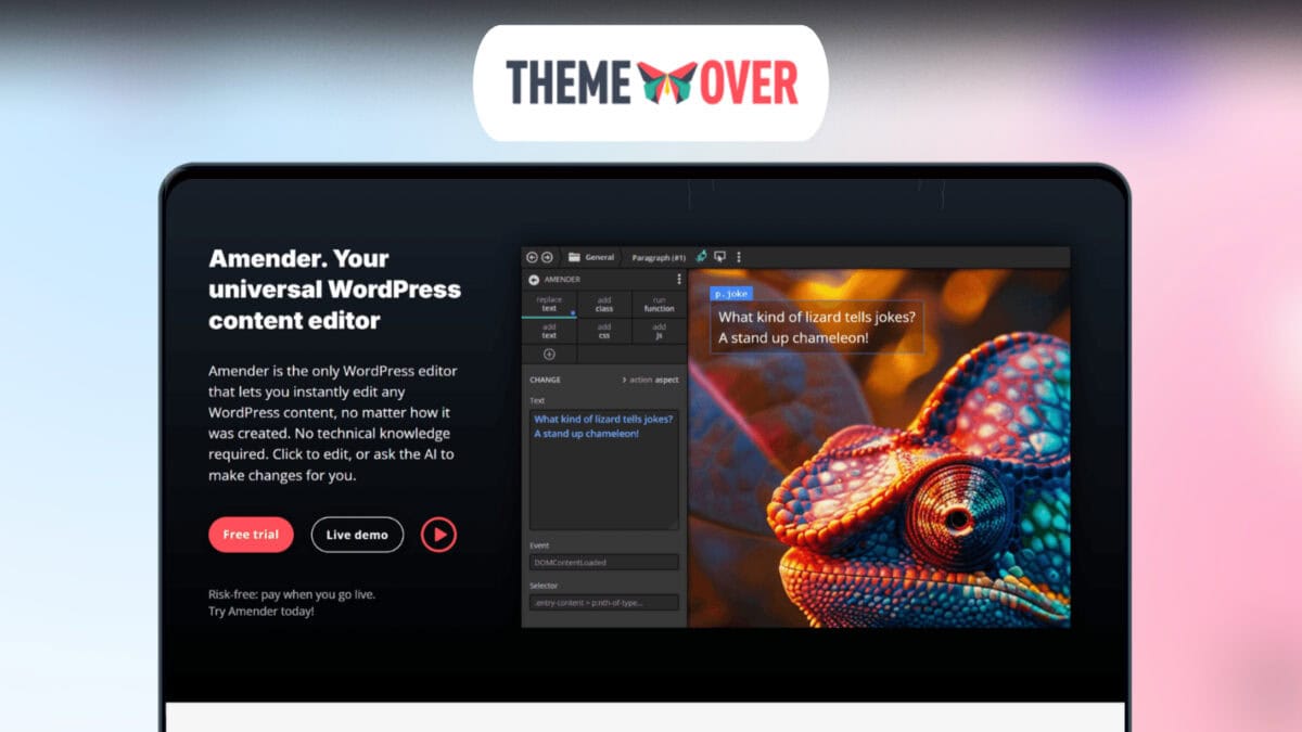 Amender Lifetime Deal Featured