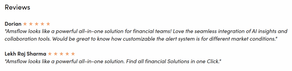 Amsflow Lifetime Deal Reviews