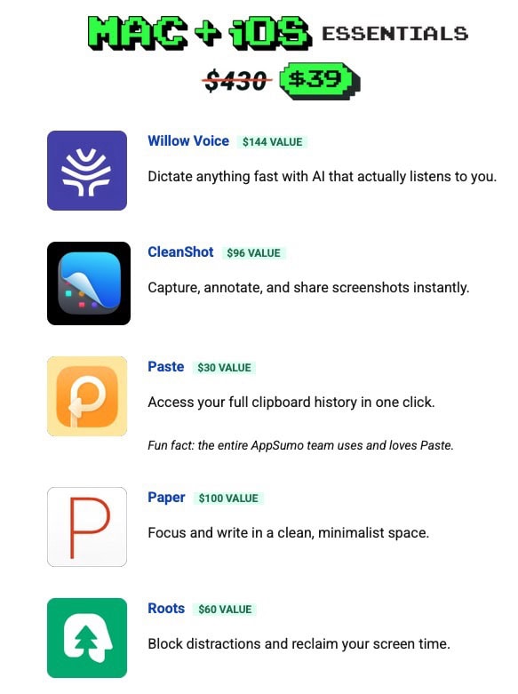 Appsumo bundle intro