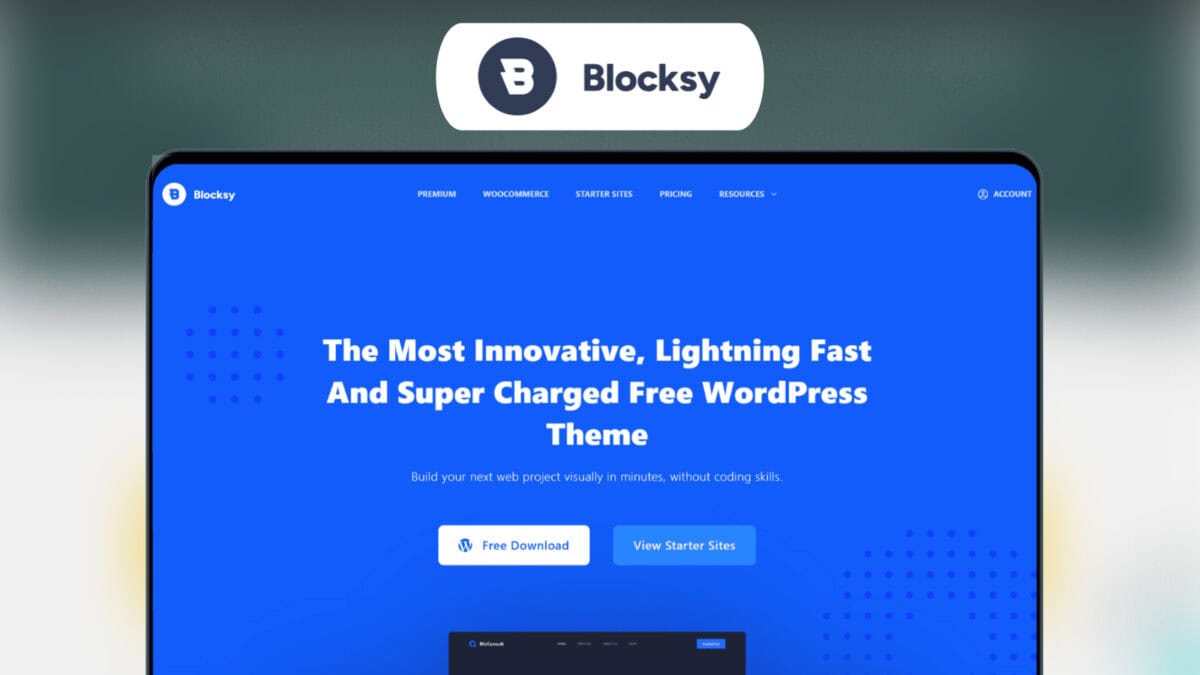 Blocksy PRO Black Friday Lifetime Deal Featured