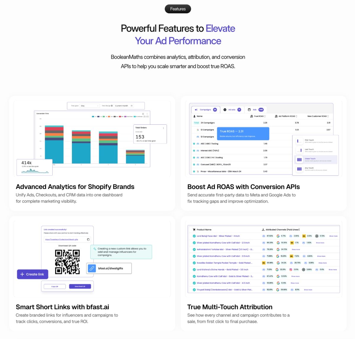 BooleanMaths Features