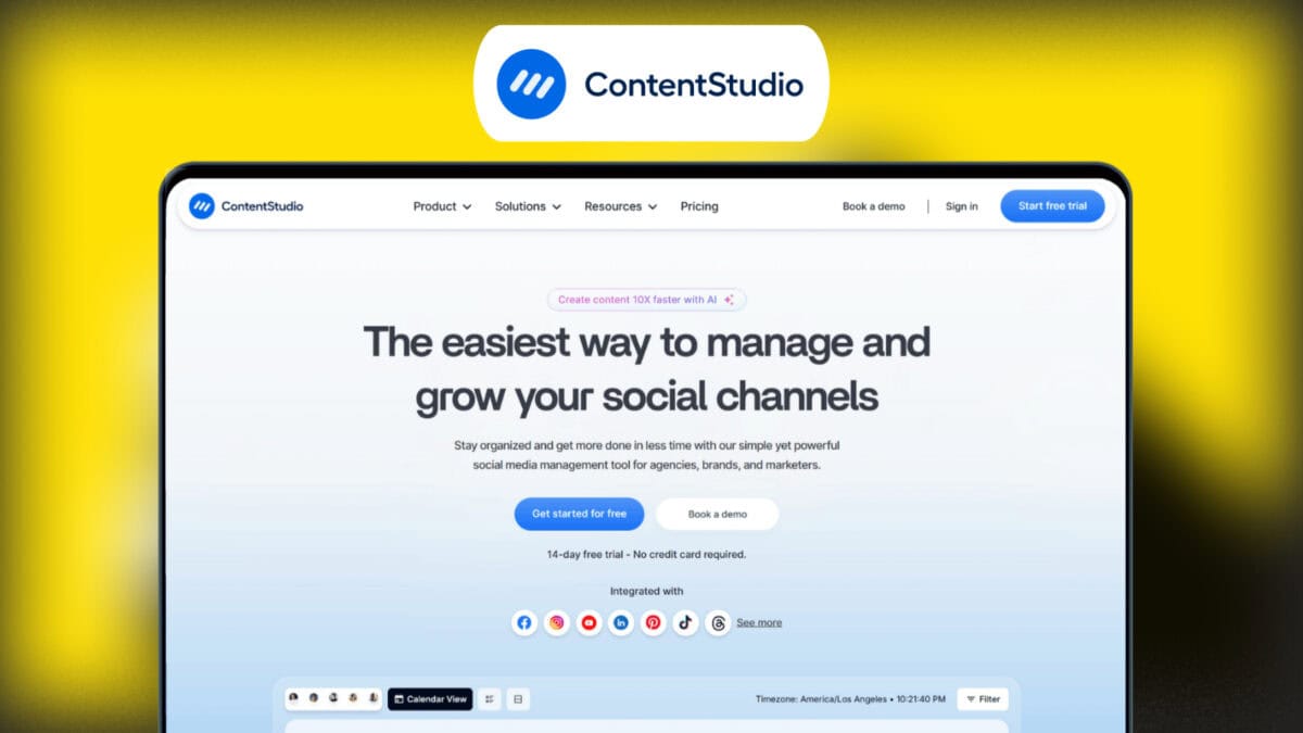ContentStudio Annual Deal Featured