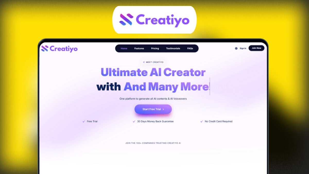 Creatiyo Lifetime Deal 🤖 Ultimate AI Content Generator
