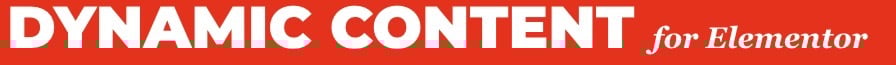 Dynamic content for elementor
