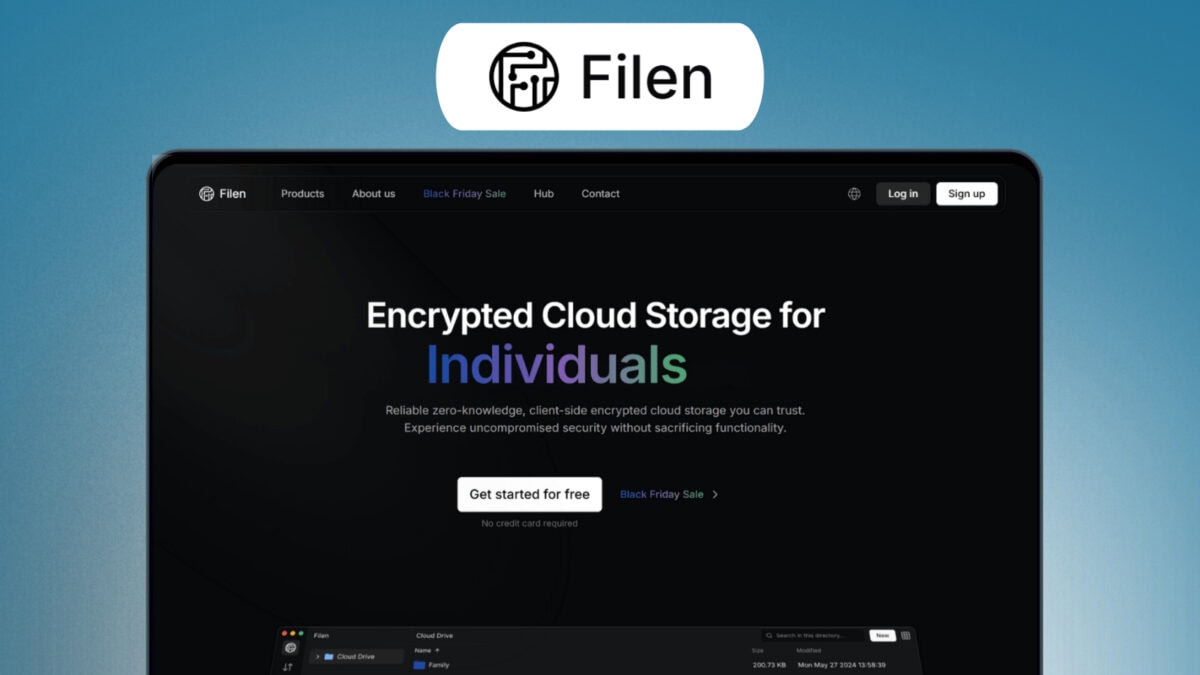 Filen Storage Lifetime Deal Featured